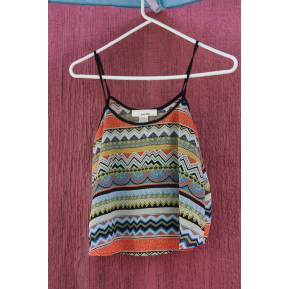 Bohemian cropped tank